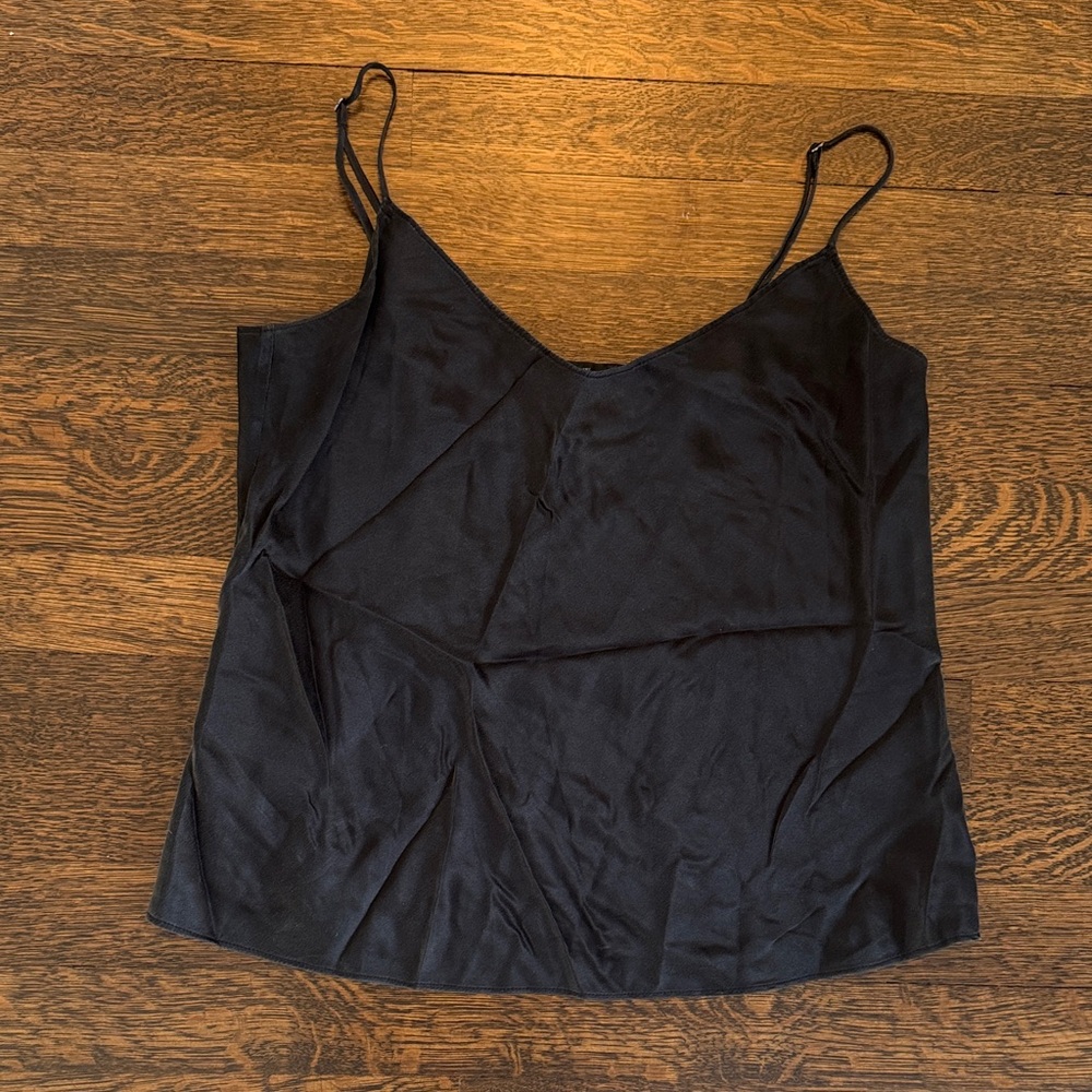 J. Crew Silk Black Camisole